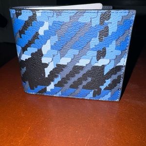 Brand new Coach 3 in 1 Wallet: Plaid Print